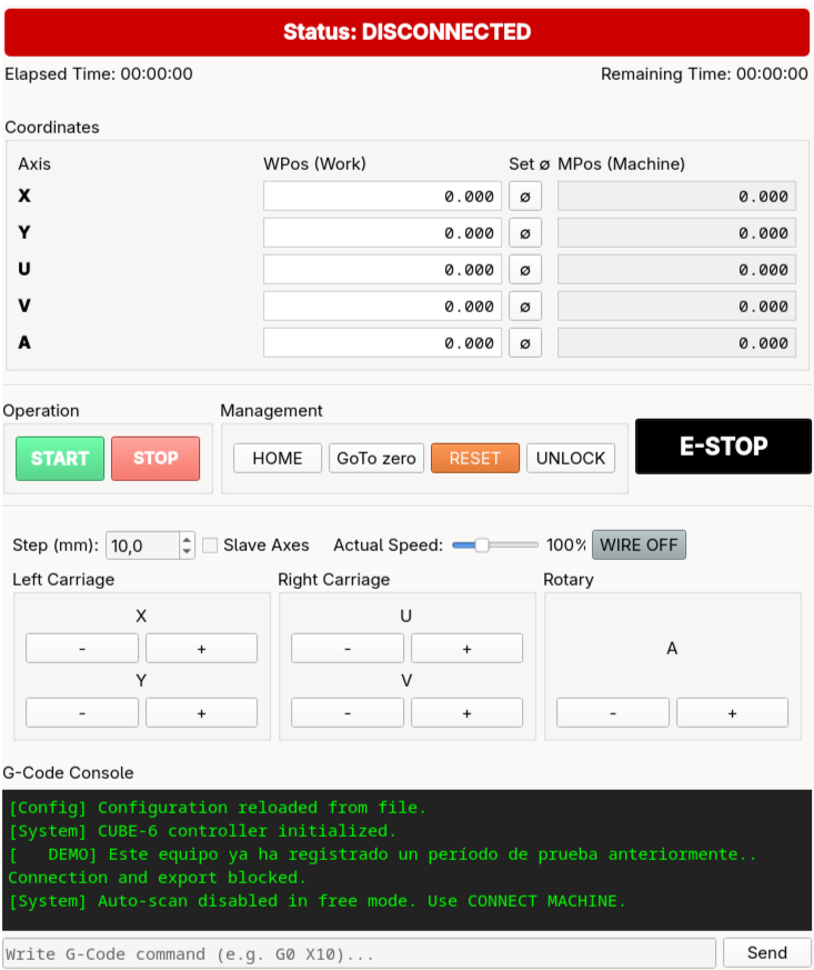 CNC hotwire software